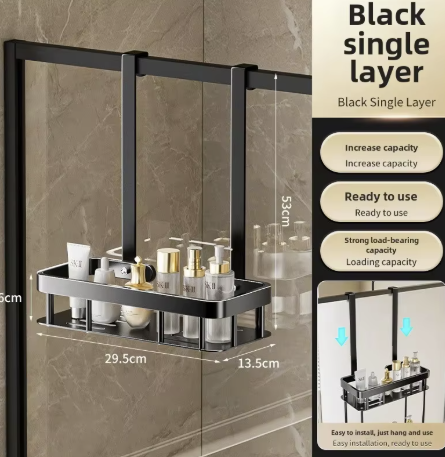 Shower Caddy - No-Drill Hanging Bathroom Shelf