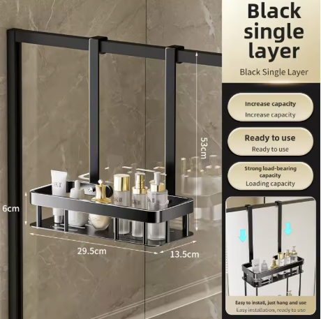 Shower Caddy - No-Drill Hanging Bathroom Shelf